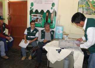 Cajamarca: Capacitación sobre procedimiento para la vigilancia de plaga de roedores