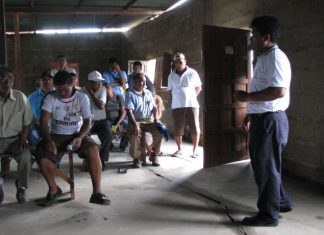 Tumbes: SENASA sensibiliza a agricultores sobre el control del caracol gigante africano