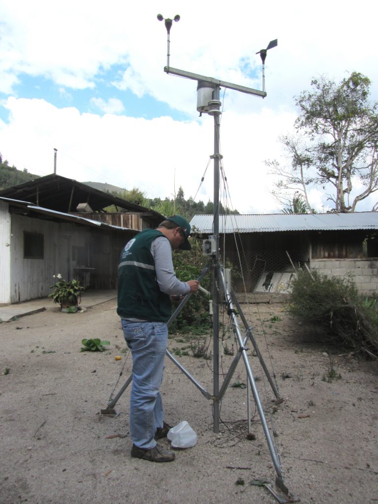 Estación Meteorológico en Gramazú