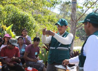 Junín: Capacitación a caficultores del Centro Poblado Comuniquiari