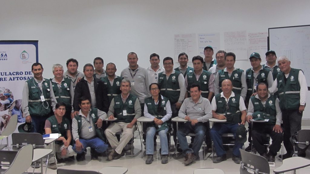 Simulacro de Fiebre Aftosa - Senasa