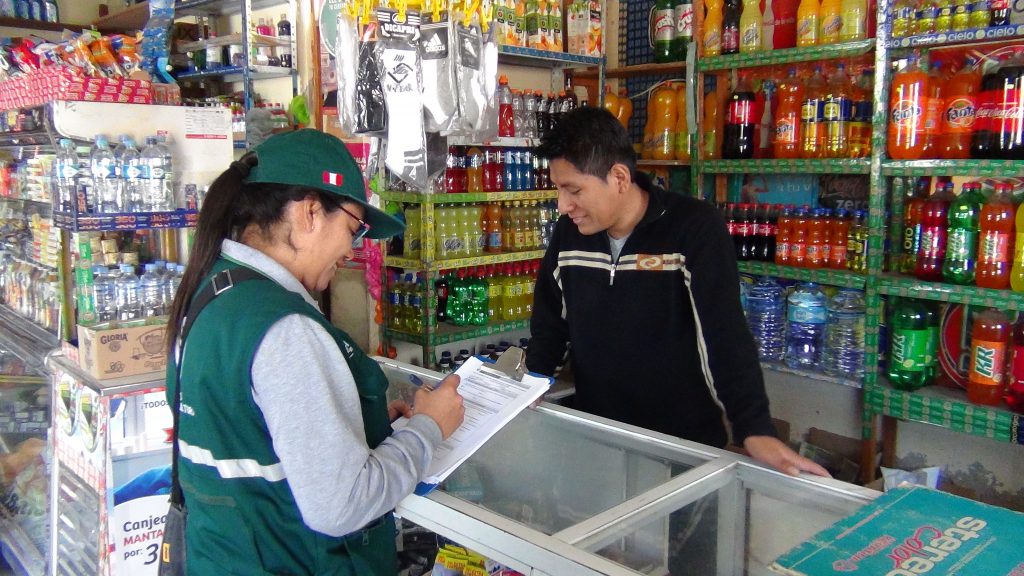 Encuesta a poblador del distrito de Pocollay