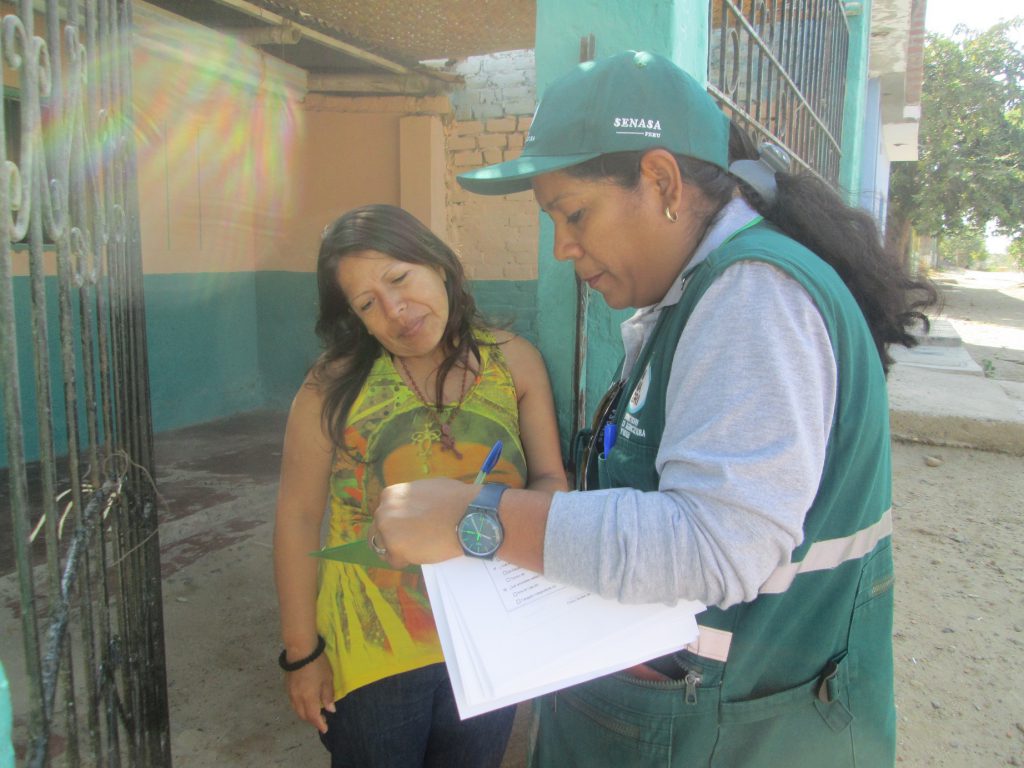 Encuesta de inocuidad en Piura