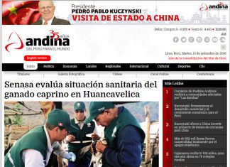 Senasa – Andina: Senasa evalúa situación sanitaria del ganado caprino en Huancavelica