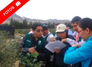 La Libertad: AQSIQ de China inspeccionó zonas de producción de arándanos