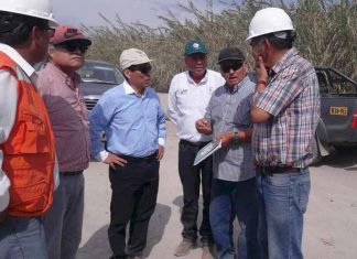 Arequipa: Ministro Hernández verifica avance de obras hidráulicas que repotenciarán el agro