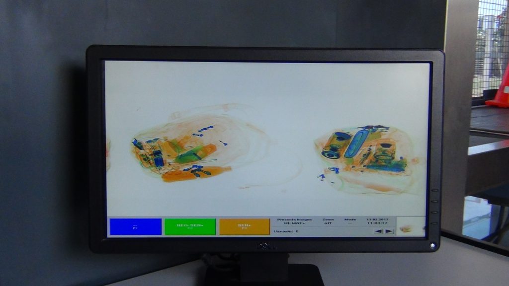 Inspección no intrusiva en el Complejo Fronterizo Santa Rosa de Tacna
