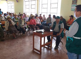 Huaral: Capacitación sobre el límite máximo de residuos en los plaguicidas