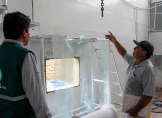 Áncash: Inspección a matadero para autorización sanitaria de Proyecto de Construcción