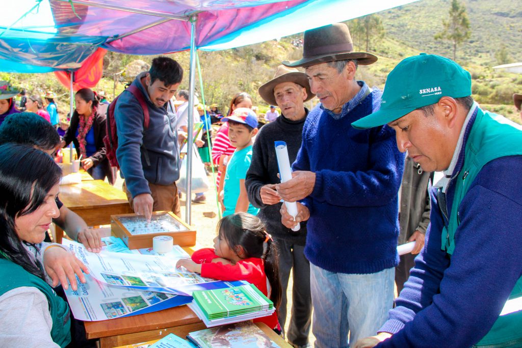 Senasa - Atención efectiva frente a lluvias y huaicos en comunidades alejadas de Áncash