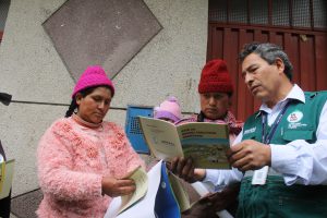 Senasa - Capacitación a productores lácteos del anexo de Cachapalca en Junín 