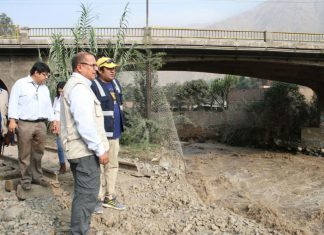 MEM habilitó por vía férrea tránsito parcial en Km. 44 de la Carretera Central