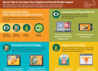 Las redes sociales impulsan las ventas de paltas Hass