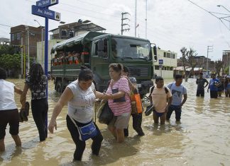 Senamhi: a inicios de abril se incrementaría lluvias en la selva sur