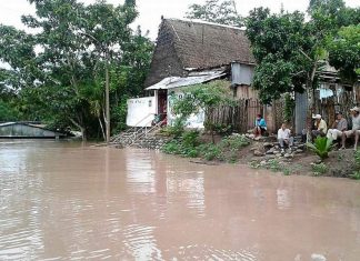 Senamhi prevé en la selva lluvias intensas, tormentas eléctricas y ráfagas de viento