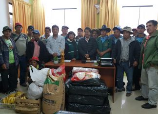 Cajamarca: Senasa atiende a agricultores afectados por lluvias en Cospán