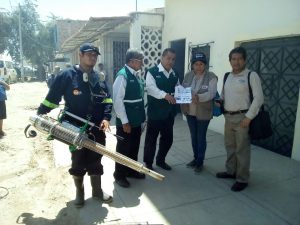 Senasa se suma a las labores de fumigación de la DIRESA