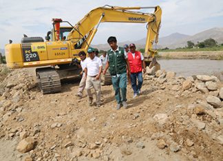 Minagri: reparación de canales de Chinecas se realizará en plazo de siete días