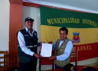 Huánuco: Senasa y Municipalidad de San Rafael, unidos para erradicar de mosca de la fruta