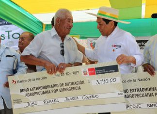 Minagri: Agricultores piuranos recibieron nuevo lote de 2,000 bonos para que recuperen sus campos