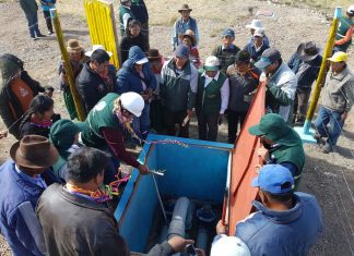 Minagri entrega obra de riego en una de las zonas más altas de Puno