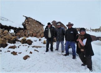 Senamhi: distrito de Tarata registró temperatura más baja del país