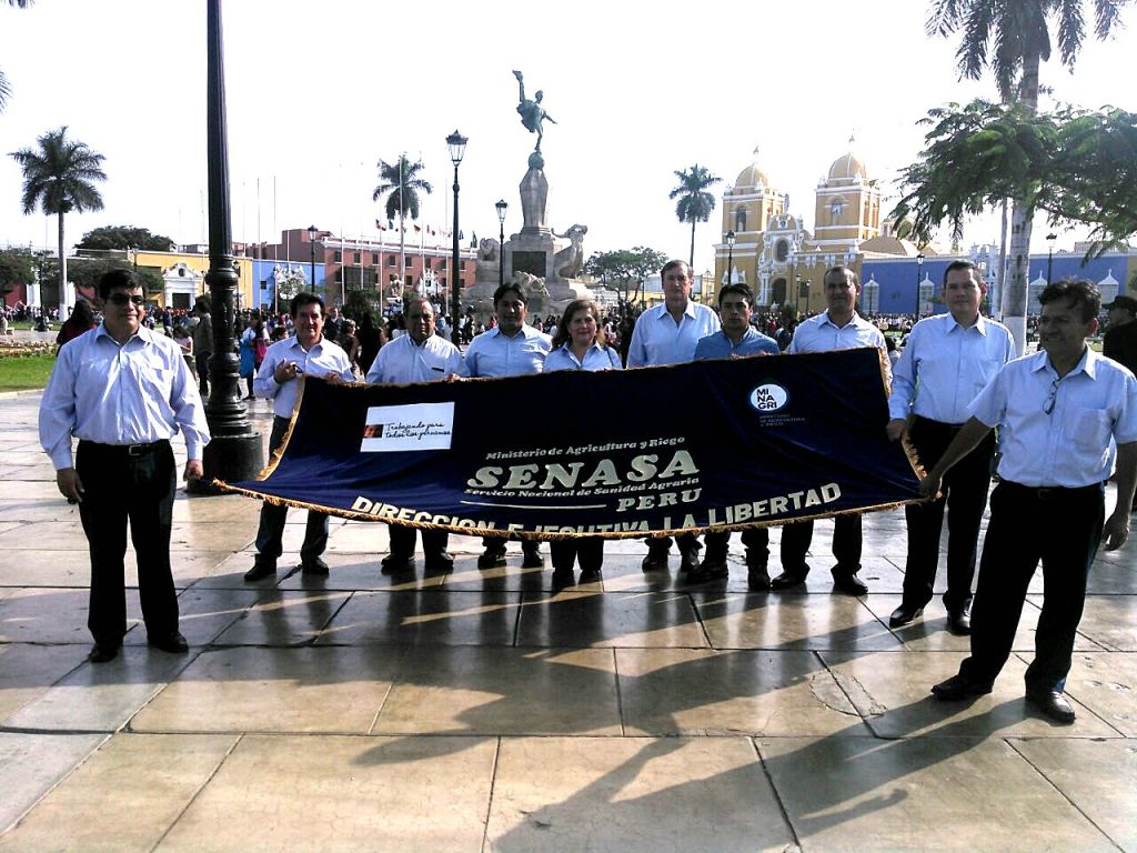 Senasa participa en desfile  por celebrarse el día del campesino