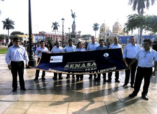 Senasa participa en desfile por celebrarse el día del campesino