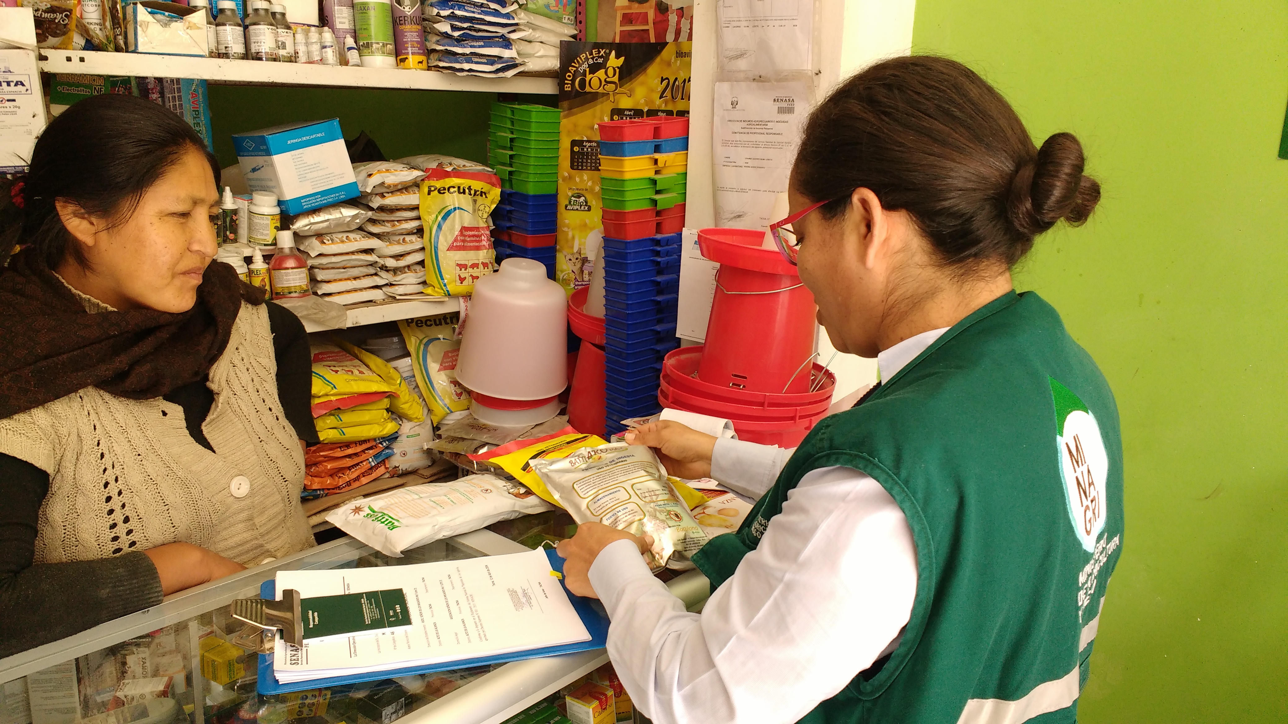 Inspección establecimiento productos veterinarios