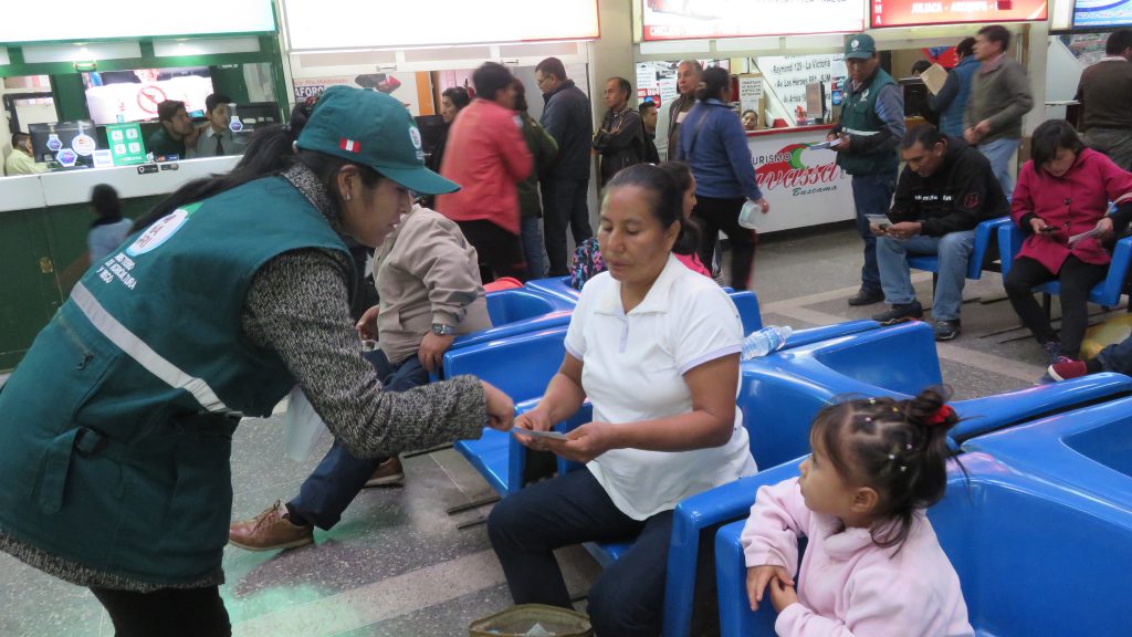 Cusco: Senasa orienta a pasajeros para evitar ingreso de Mosca de la fruta