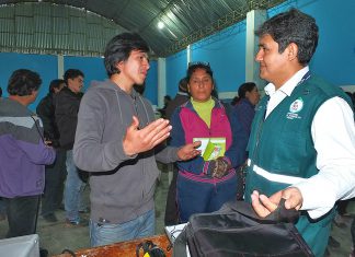 Manchay: Senasa atiende a productores y transportistas de alimentos de origen agropecuario