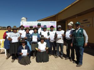 Senasa Cusco - Escuala de Campo de Agricultores en MIP papa