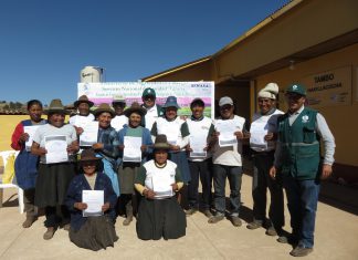 Cusco: Productores de papa logran graduarse en Escuela de Campo como expertos en MIP