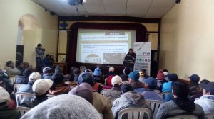 Senasa articula acciones para contrarrestar efectos del friaje y heladas en Junín