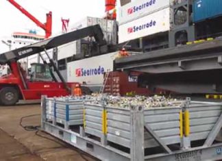 Se inaugura ruta comercial entre Puerto de Pisco y Bélgica