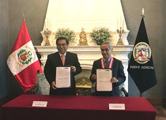 Minagri: Poder Judicial y Ministerio de Agricultura y Riego firman convenio de cooperación interinstitucional