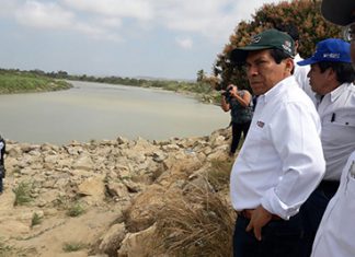 Minagri: Ministro de Agricultura y Riego, José Hernández supervisa trabajos de prevención en Tumbes