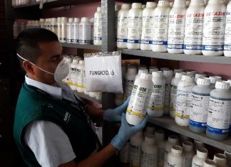Madre de Dios: Inspección a establecimientos que comercializan plaguicidas