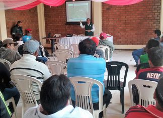 Senasa brinda charla técnica a futuros exportadores de 21 comunidades de Sayán