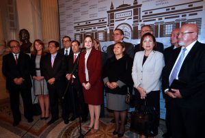 Gabinete en el Congreso