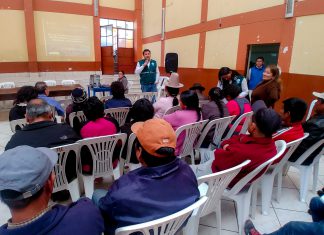 Senasa capacita en Inocuidad Agroalimentaria a comerciantes de Mercado Central de Huaraz