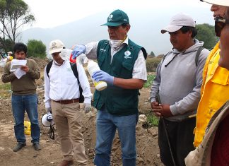 Realizan primer operativo de recojo de envases de plaguicidas de uso agrícola