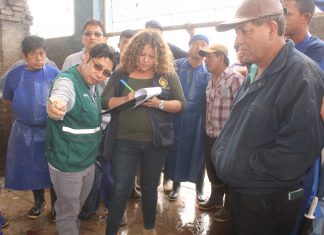 Lambayeque: Senasa constata intervención a matadero municipal de José Leonardo Ortiz