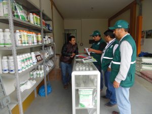 Senasa intensifica fiscalización de establecimientos en Huancavelica
