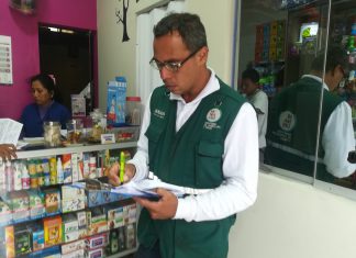 Chancay: Senasa inspecciona establecimientos de venta de productos veterinarios