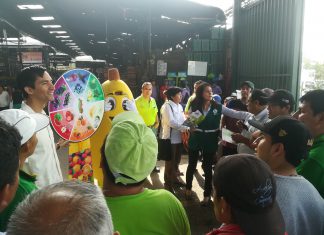 Senasa lleva actividad educativa a mercado Mayorista por “Semana Nacional de Frutas y Verduras”