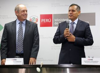 Ministro Mostajo: “Incorporaremos agregados agrícolas para promover agroexportación”