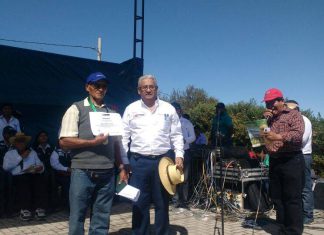 MINAGRI condecoró a productores de Moquegua durante celebraciones por el Día del Campesino