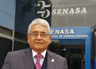 Roberto Acosta Gálvez, nuevo jefe del SENASA
