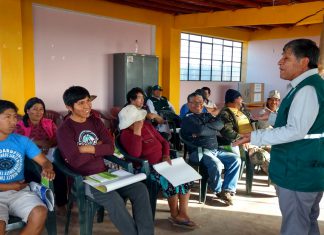 Ica: MINAGRI fomenta buenas prácticas agrícolas en Callango